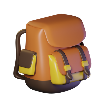 Sac à dos  3D Icon