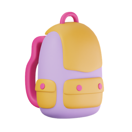 Sac à dos  3D Icon