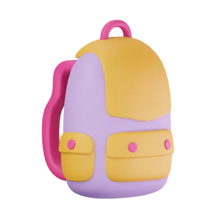 Sac à dos  3D Icon