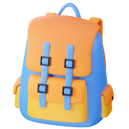 Sac à dos  3D Icon