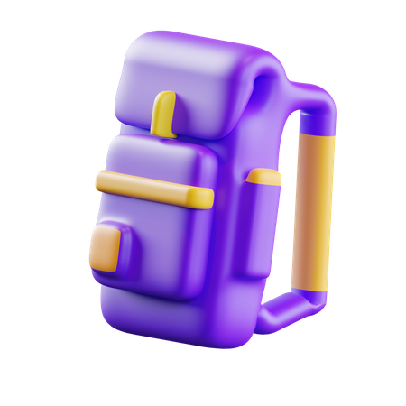 Sac à dos  3D Icon