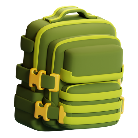 Sac à dos militaire  3D Icon