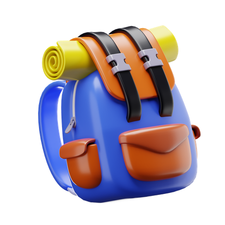 Sac à dos de voyage  3D Icon