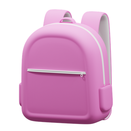 Fille Sac À Dos  3D Icon