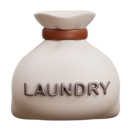 Sac à linge  3D Icon