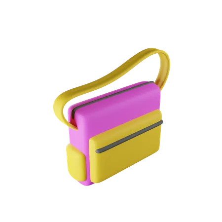 Sac en bandoulière  3D Icon