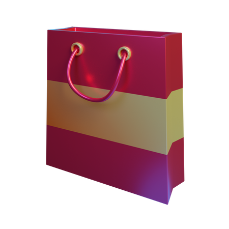 Sac cadeau  3D Illustration