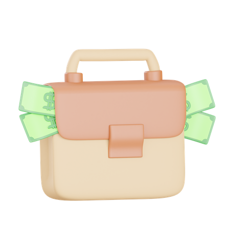 Sac d'argent  3D Icon