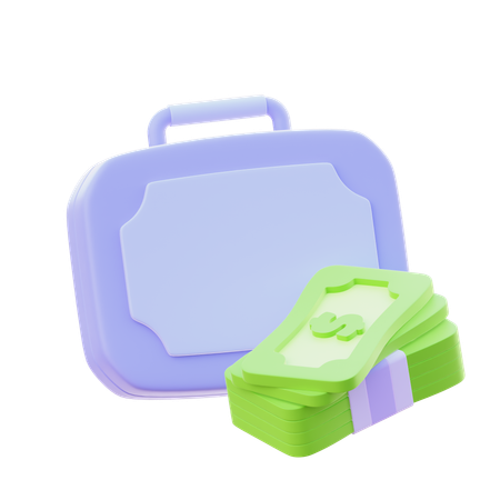 Sac d'argent  3D Icon