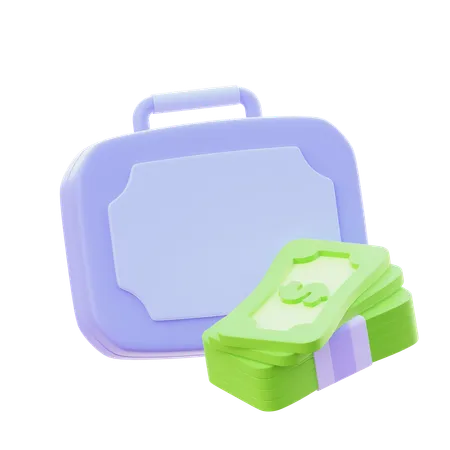 Sac d'argent  3D Icon