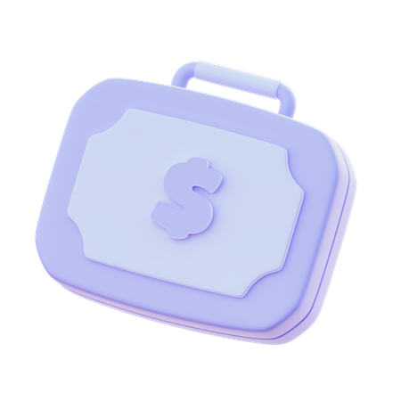 Sac d'argent  3D Icon