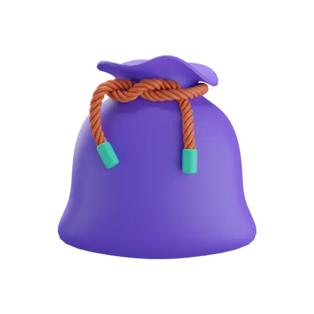 Sac d'argent  3D Icon