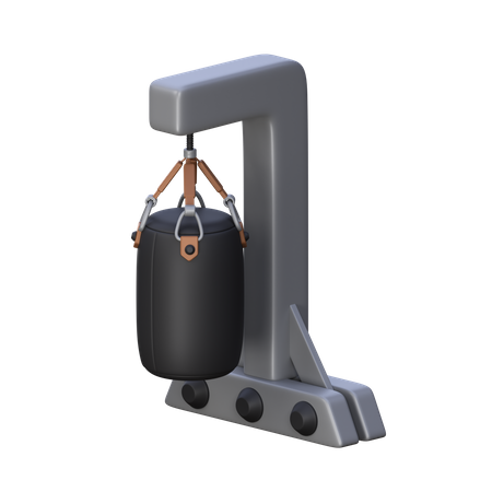 Sac de boxe  3D Icon