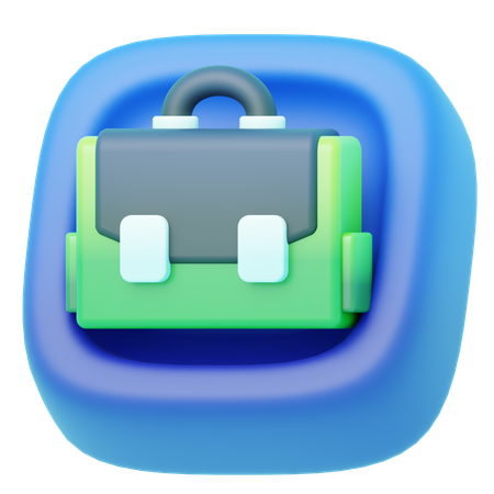 Sac de bureau  3D Icon