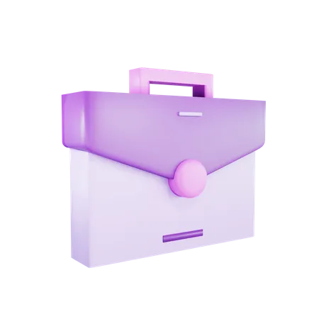 Sac de bureau  3D Illustration