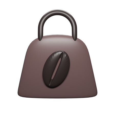 Sac de café  3D Icon