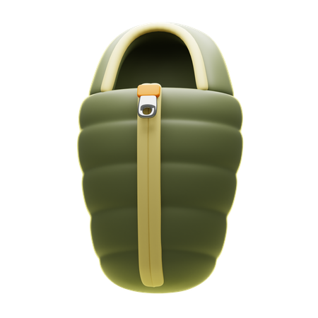 Sac de couchage  3D Icon