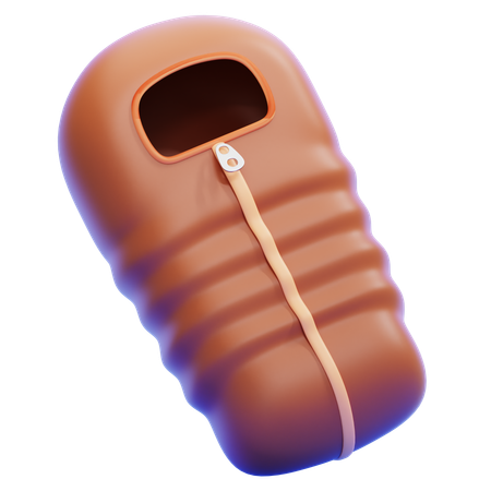 Sac de couchage  3D Icon