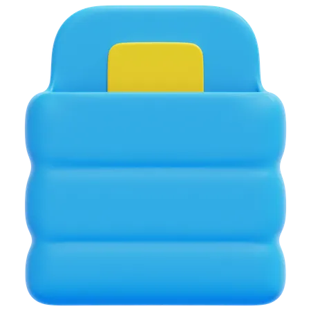 Sac de couchage  3D Icon