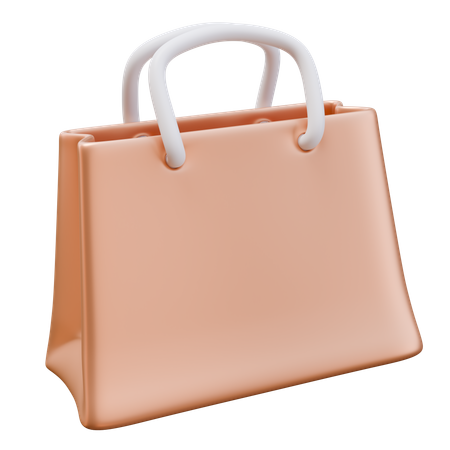 Sac de courses  3D Icon