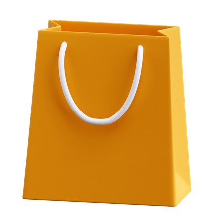 Sac de courses  3D Icon