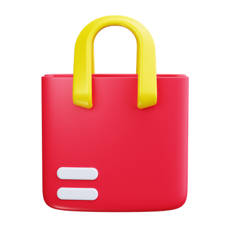 Sac de courses  3D Icon