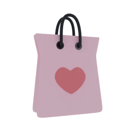 Sac de courses  3D Icon