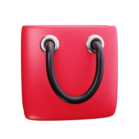 Sac de courses  3D Icon