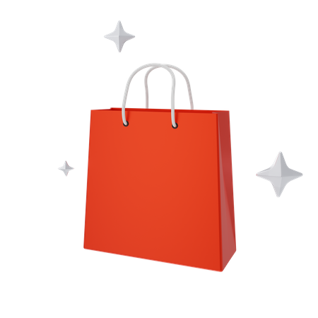 Sac de courses  3D Icon