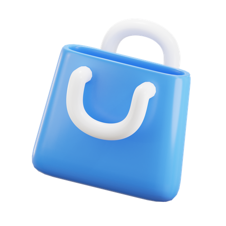 Sac de courses  3D Icon