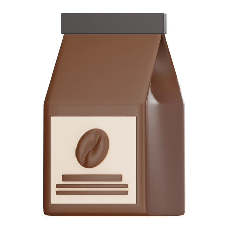 Sac de grains de café  3D Icon