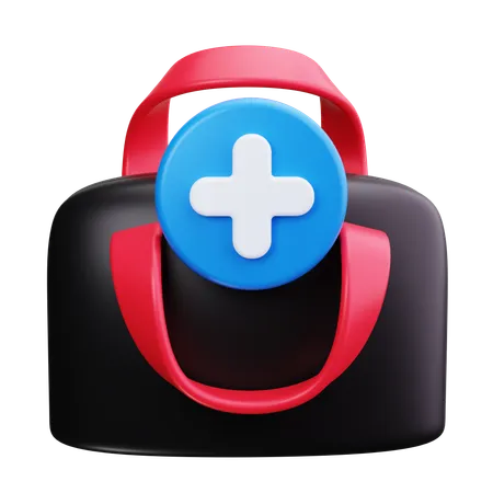 Sac de médecins  3D Icon