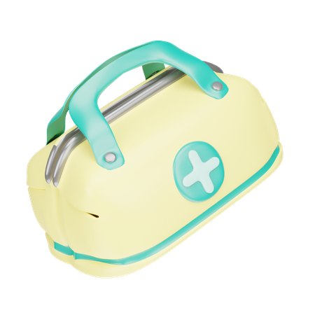 Sac de médecine  3D Icon