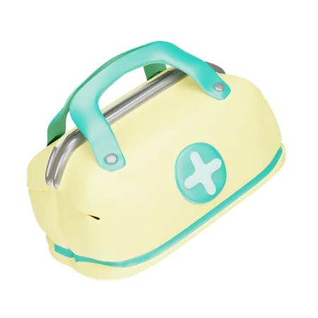 Sac de médecine  3D Icon