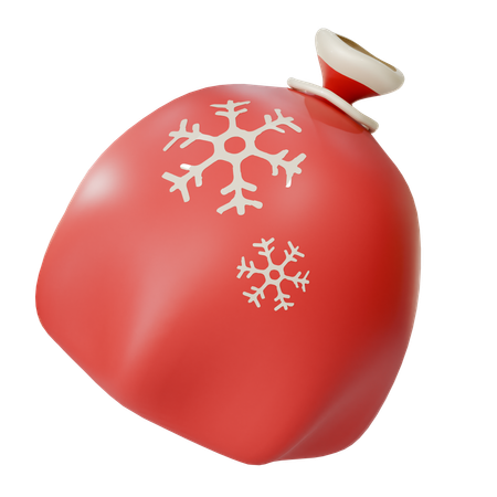 Sac de Noël  3D Icon