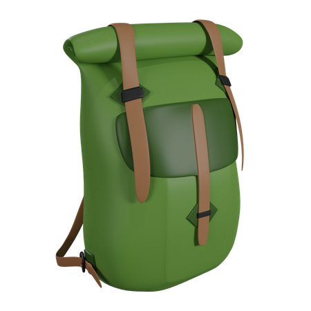 Sac de randonnée  3D Illustration