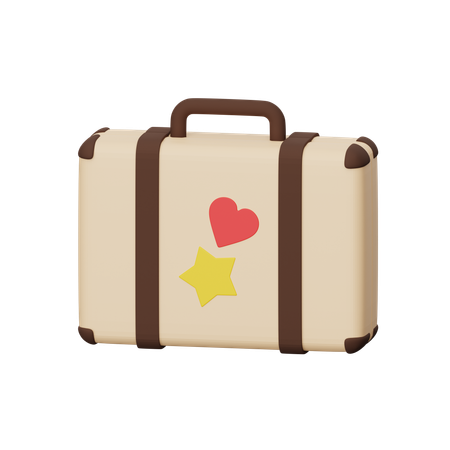 Sac de voyage  3D Icon