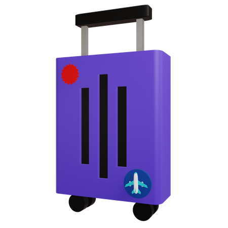 Sac de voyage  3D Icon