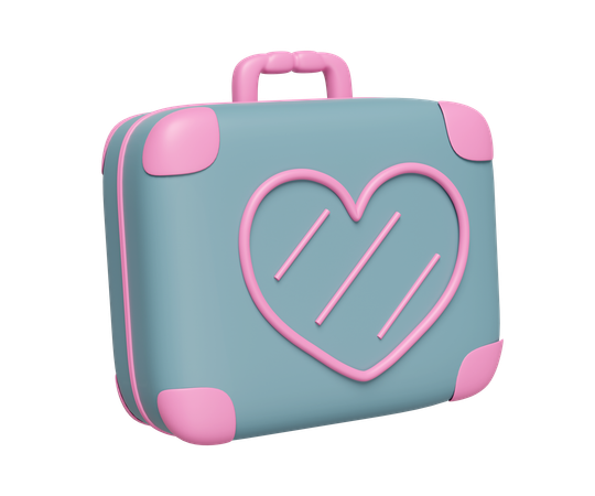 Sac de voyage  3D Icon