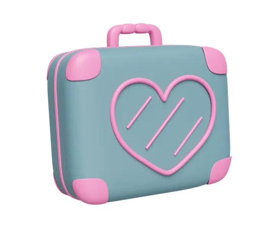 Sac de voyage  3D Icon