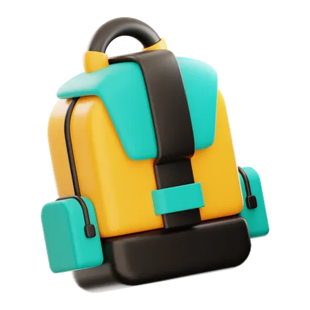 Sac de voyage  3D Icon