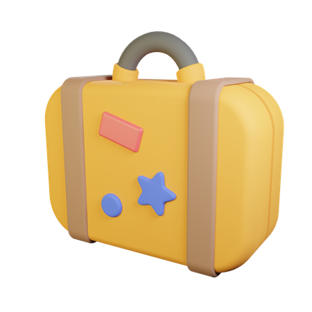 Sac de voyage  3D Icon