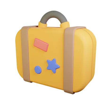 Sac de voyage  3D Icon