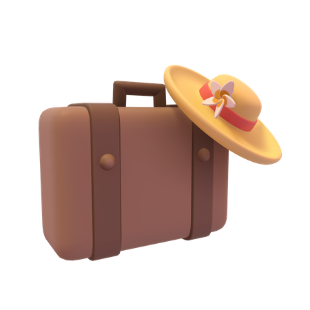 Sac de voyage  3D Icon