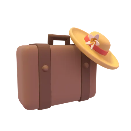 Sac de voyage  3D Icon