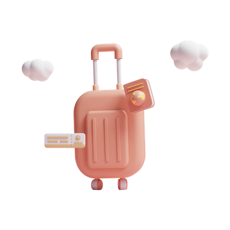 Sac de voyage  3D Icon