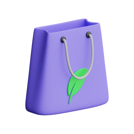 Sac écologique  3D Icon