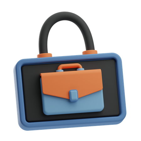 Sac des employés  3D Icon