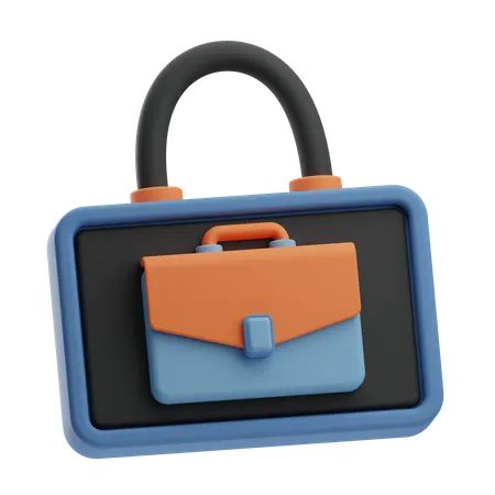 Sac des employés  3D Icon