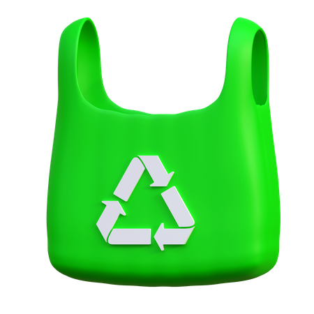 Recycler le sac en plastique  3D Icon